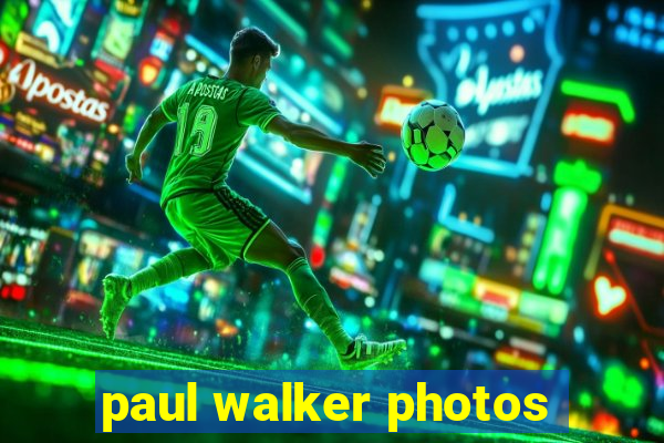 paul walker photos